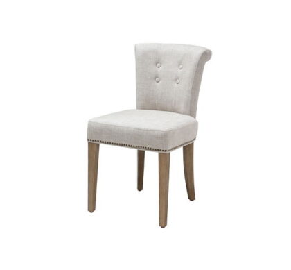 Key Largo matstol Off White Linne