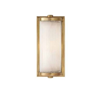 Dresser Short vägglampa antik mässing