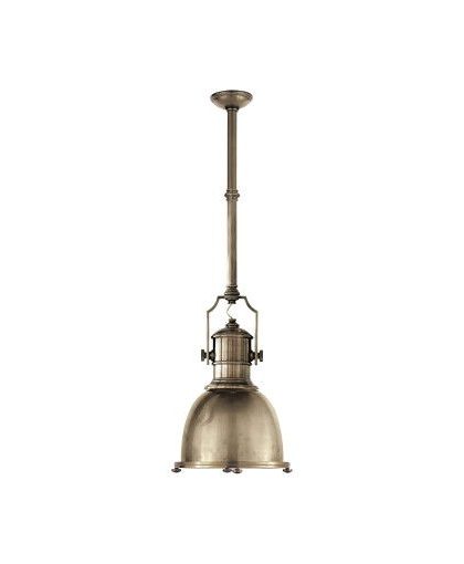 Country Industrial takpendel antik nickel S