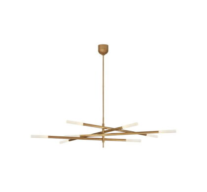 Rousseau Grande 8L takkrona mässing