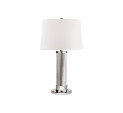 Allen bordslampa nickel