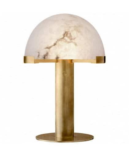 Melange skrivbordslampa mässing