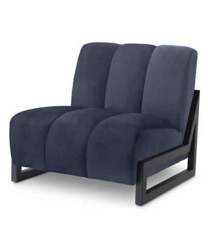 Lando fåtölj savona midnight blue OUTLET