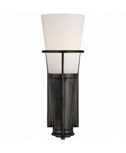 Robinson vägglampa brons/vit