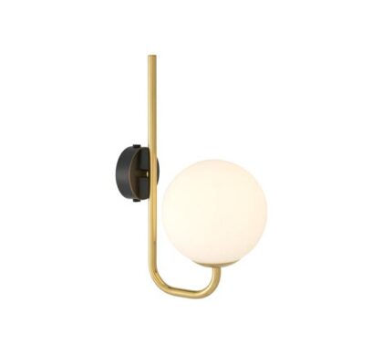 Lipari vägglampa guld