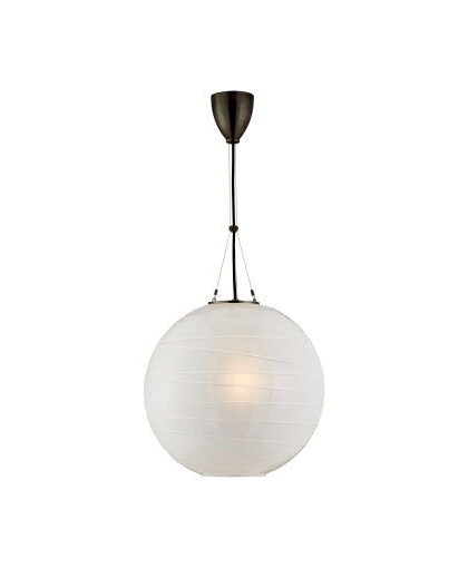 Hailey takpendel rund Gun Metal