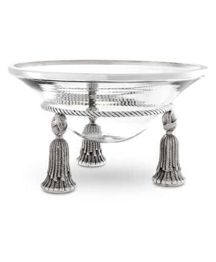 Tassel skål antique silver
