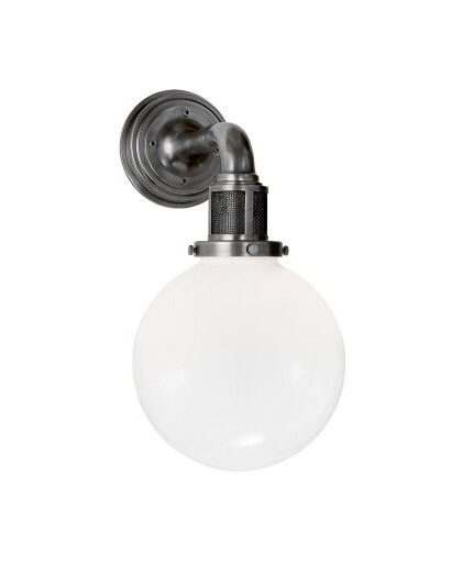 McCarren vägglampa brons