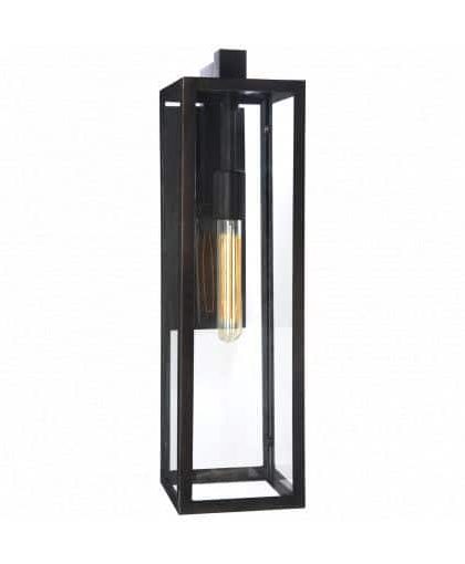Fresno Framed Long vägglampa utomhus svart
