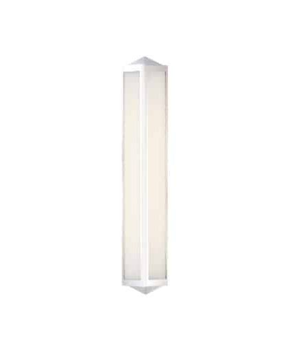 Geneva vägglampa nickel