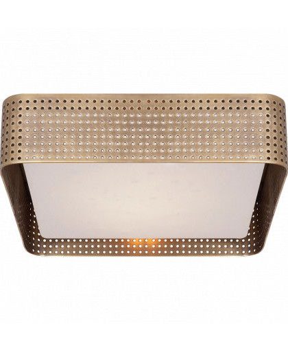 Precision plafond kvadrat mässing