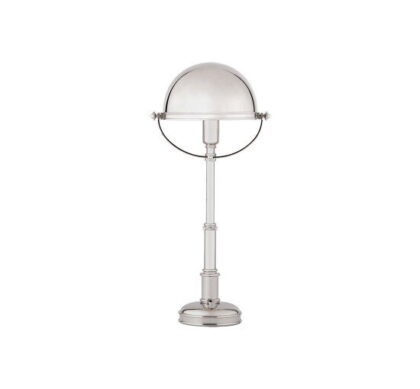 Carthage bordslampa mini nickel