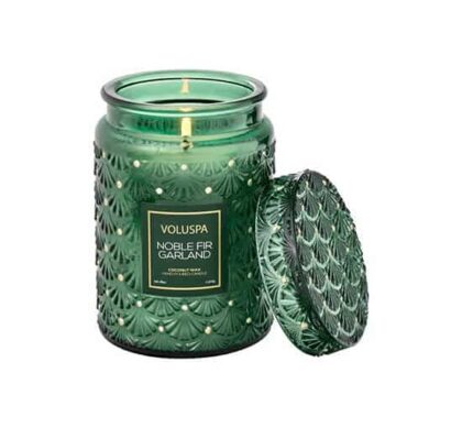 Noble Fir Garland doftljus large jar