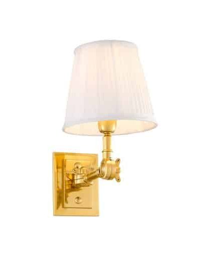 Wentworth vägglampa guld/vit
