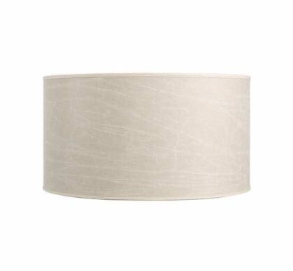 Cylinder lampskärm leather cream