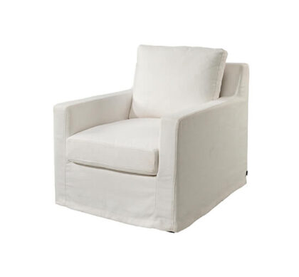 Guilford fåtölj tobago vit