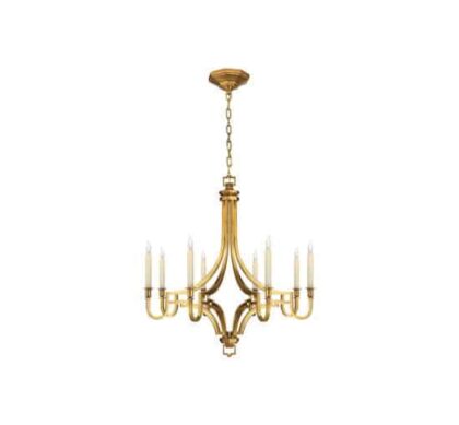 Mykonos takkrona mässing M