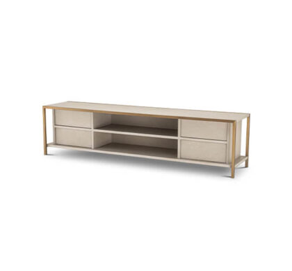 Wilmot mediabänk washed oak