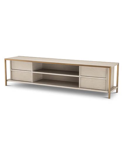 Wilmot mediabänk washed oak
