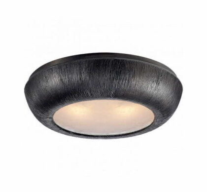 Utopia plafond rund svart