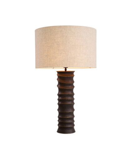 Gilardon bordslampa brons