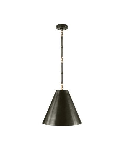Goodman taklampa brons & antik mässing/brons S