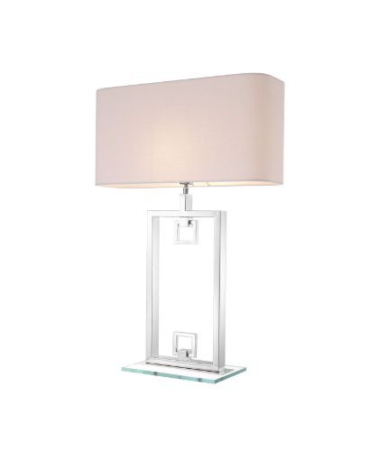 Guluna bordslampa nickel exkl. skärm OUTLET