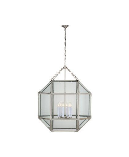 Morris Grande taklampa nickel