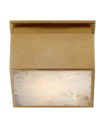 Ellis 5 Solitaire plafond mässing