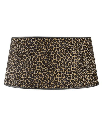 Leopard lampskärm mönstrad