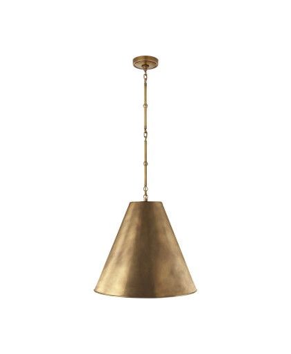 Goodman taklampa mässing M