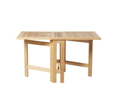 Butterfly klaffbord teak