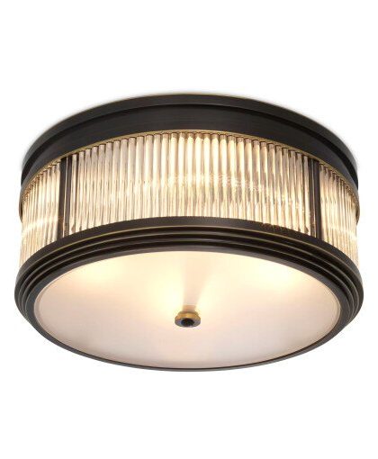 Rousseau taklampa brons