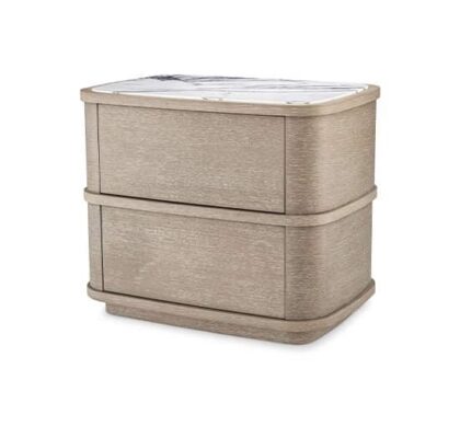 Cabana sängbord washed oak