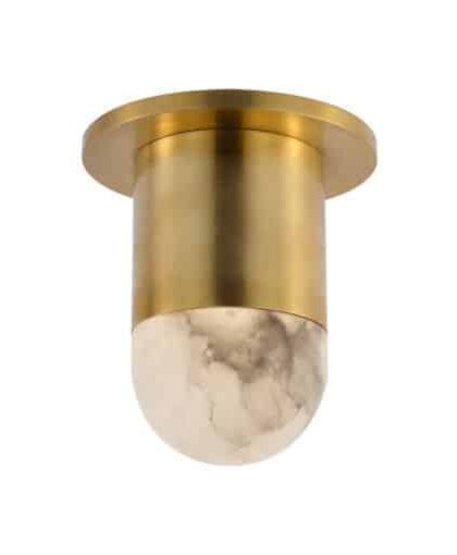 Melange Mini Monopoint plafond antik mässing