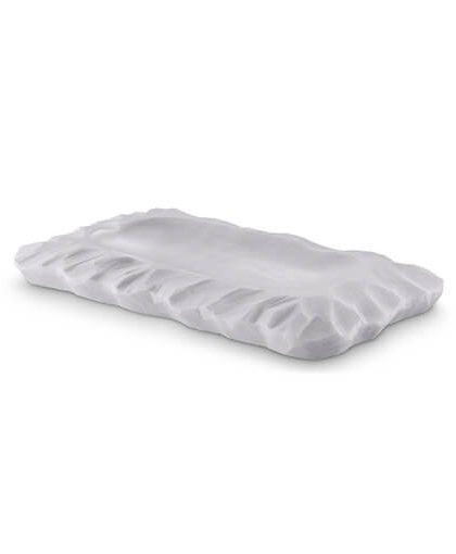 Mauro bricka white marble