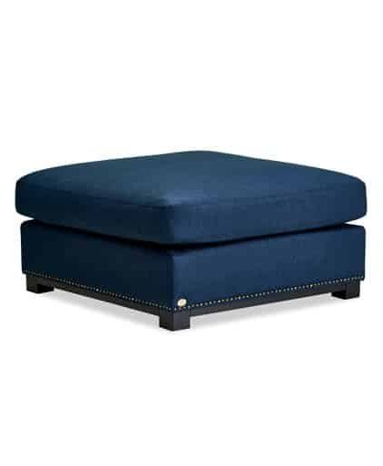 Madison ottoman indigo