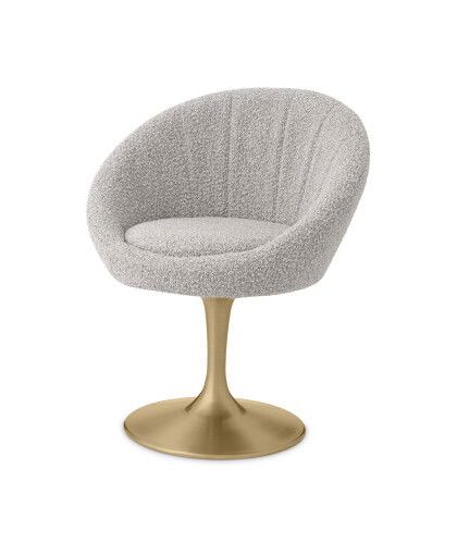 O'Neill matstol bouclé grey