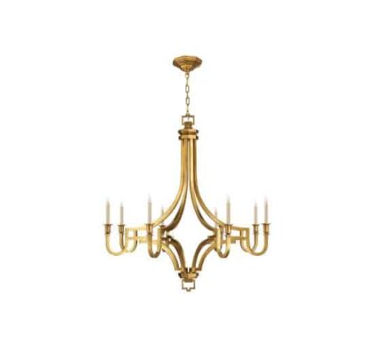 Mykonos takkrona mässing