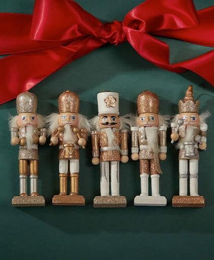 Herman nötknäppare juldekoration 5-pack