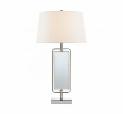 Henri Framed bordslampa nickel