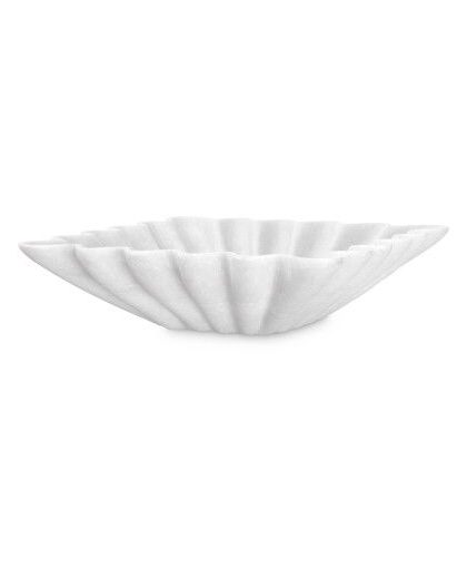 Jackson skål square white marble