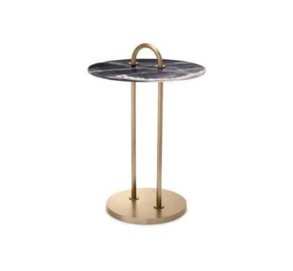 Zappa sidobord black marble