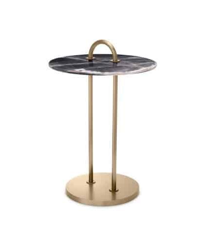 Zappa sidobord black marble