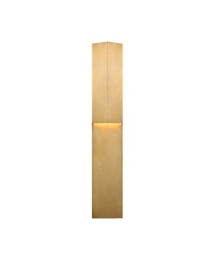 Rega 30 Folded vägglampa mässing