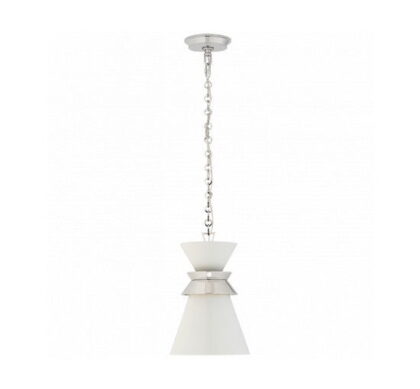 Alborg Stacked takpendel nickel/vit S