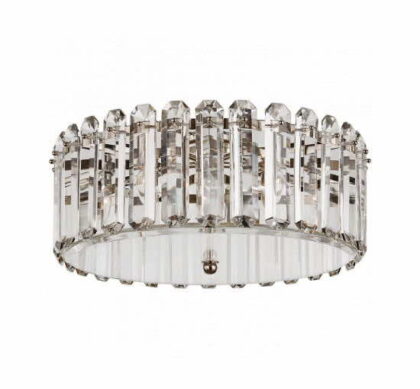 Bonnington plafond nickel Large