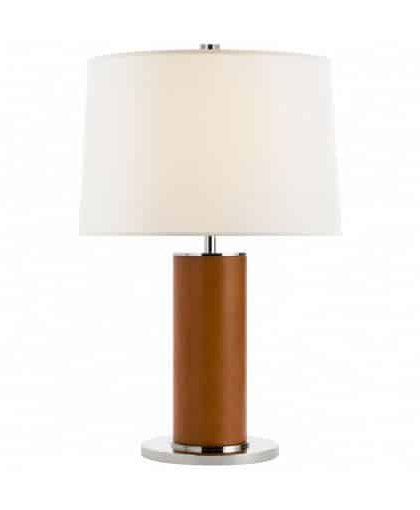 Beckford bordslampa mörkbrun