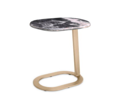 Oyo sidobord svart marmor