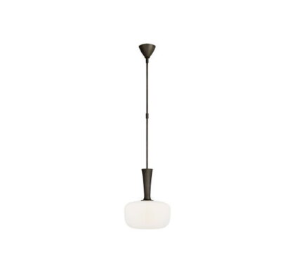 Sesia takpendel oval brons